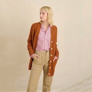 NWOT ALEX MILL Cotton
ROMY CARDIGAN  in AMBER size M